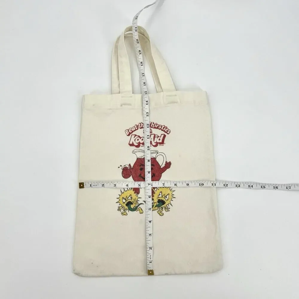 Kool Aid Canvas Tote Bag Beat the Thirsties Vintage 15 inches Retro Oh Yeah!